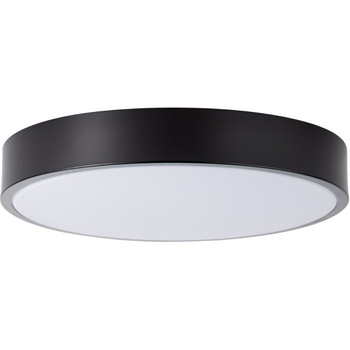 Brilliant G80569A76-BR Plafonniere Slimline zwart 33cm
