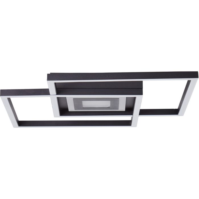 Brilliant G99381/06-BR Plafondlamp Metis zwart 40cm