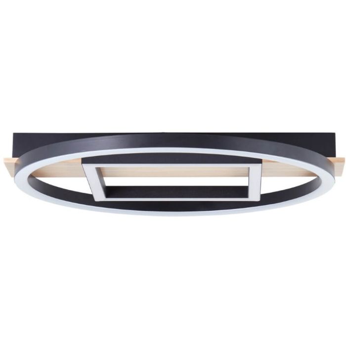 Brilliant G99928A76-BR Plafondlamp Maureen hout 37cm