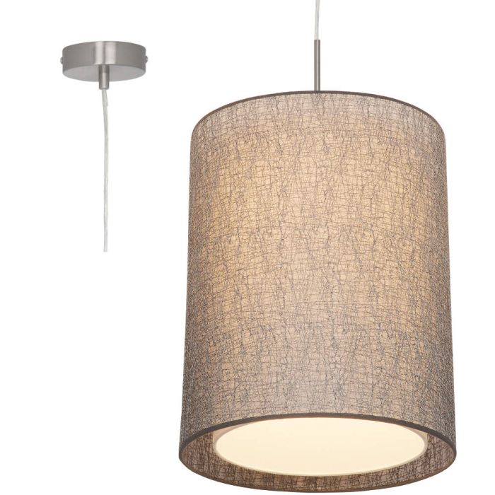 Freelight FR-H8001S+K7337-EOL Hanglamp Gaas zilver 32cm