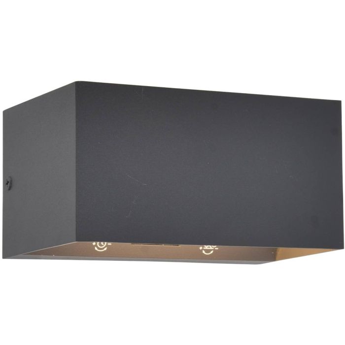 Lutec LT5117101118 Sensorlamp Gemini antraciet 15cm