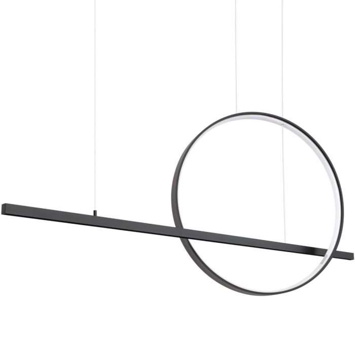 Thoro SOLTH.494 Hanglamp Glad zwart 120cm