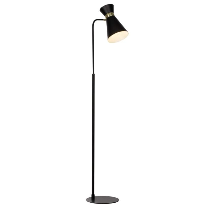 Brilliant 64458/86-BR Vloerlamp Goldy zwart 149cm