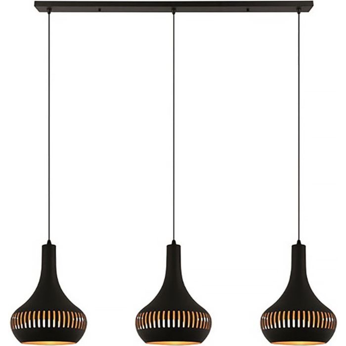 Freelight FR-H2903Z Hanglamp Canna zwart 130cm