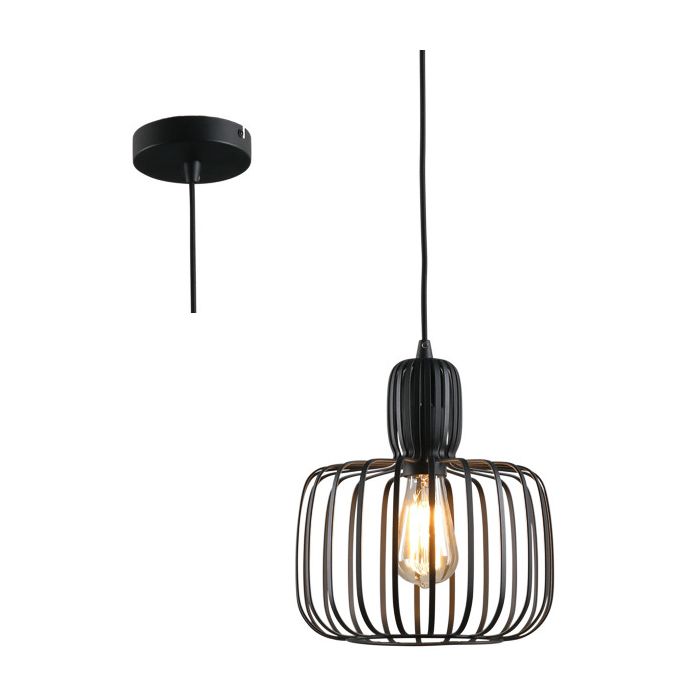 Freelight FR-H3625Z-EOL Hanglamp Costola zwart 25cm