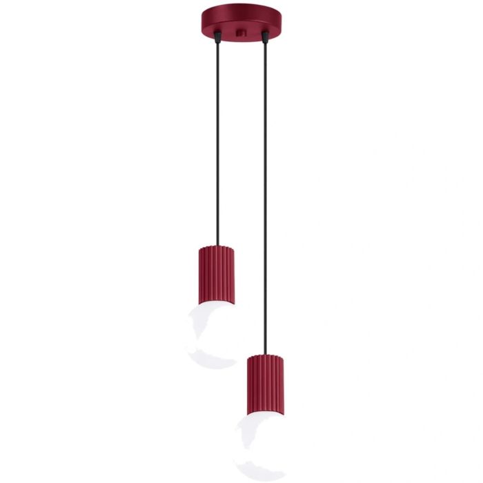 Soll SOL1979 Hanglamp Halo bordeauxrood 15cm