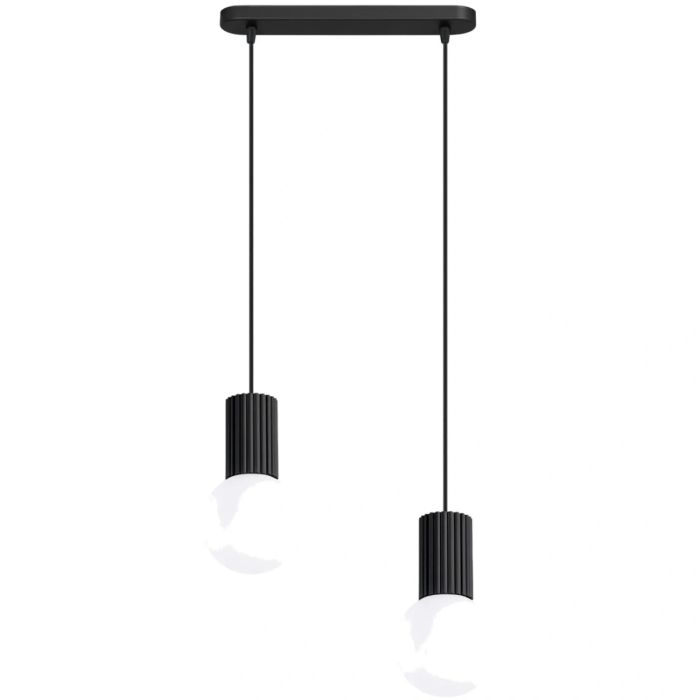 Soll SOL1982 Hanglamp Halo zwart 34cm
