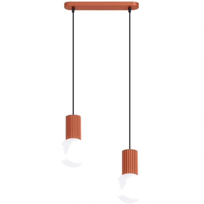 Soll SOL1985 Hanglamp Halo okerrood 34cm
