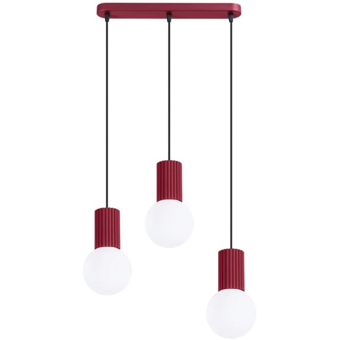 Soll SOL1999 Hanglamp Halo bordeauxrood 40cm