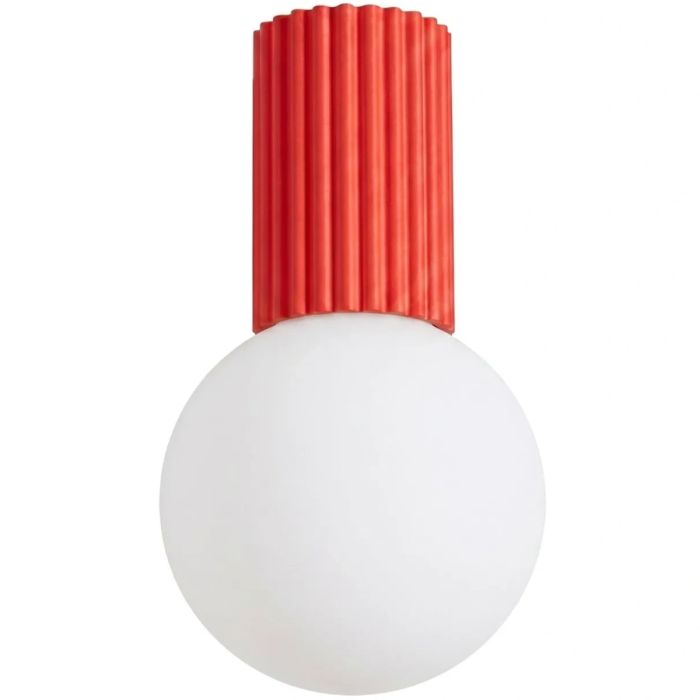 Soll SOL2395 Plafondlamp Halo rood 12cm
