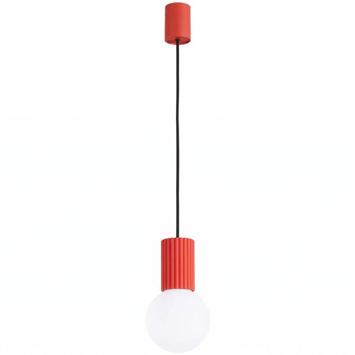 Soll SOL2396 Hanglamp Halo rood 12cm