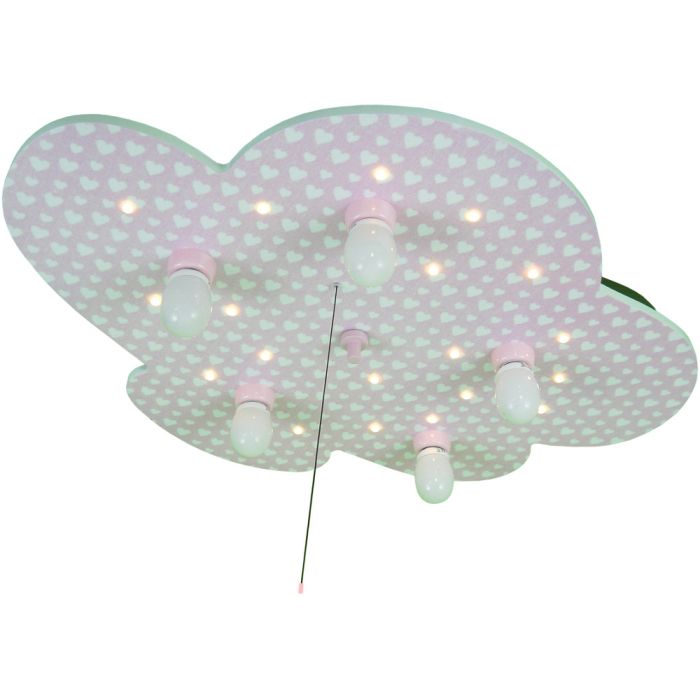 Niermann Standby NM-721 Plafondlamp Hartjes roze 74cm