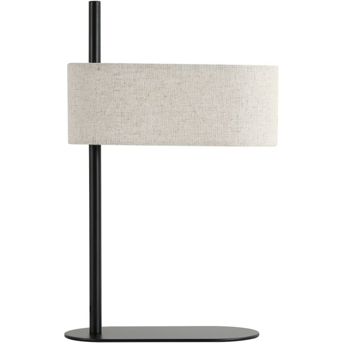 Searchlight SL-EU30501BK Tafellamp Hessian linnen 43cm