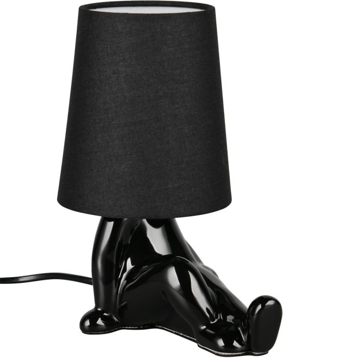 Trio  R56531002-TR Tafellamp Huma zwart 25cm