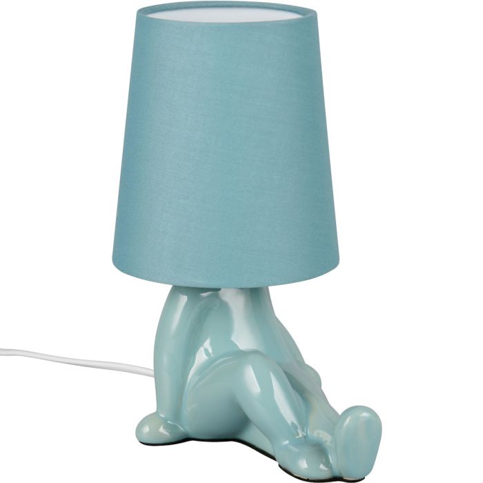 Trio  R56531012-TR Tafellamp Huma blauw 25cm