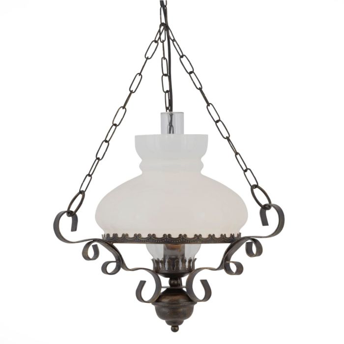 Searchlight SL-576RU Hanglamp Hurricane wit 45cm