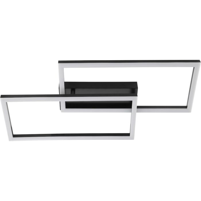 Brilliant G81162/06-BR Plafondlamp Jorvic zwart 60cm