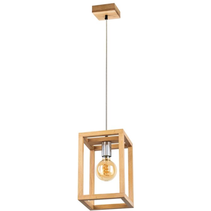 Spot BT-61580174 Hanglamp Kago chroom 20cm