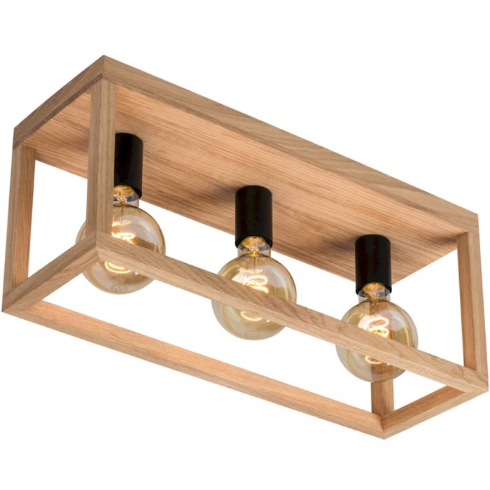 Spot BT-9154374 Plafondlamp Kago zwart 52cm