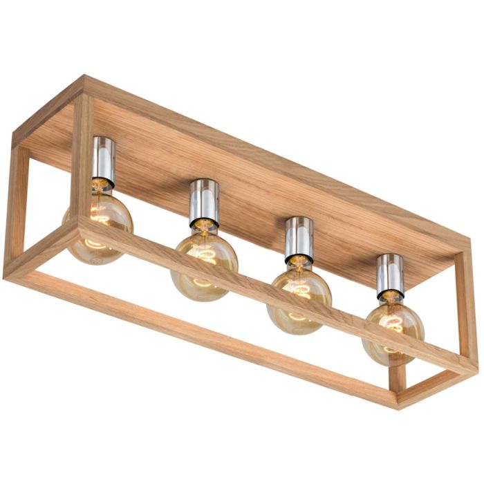 Spot BT-9158474L Plafondlamp Kago chroom 68cm