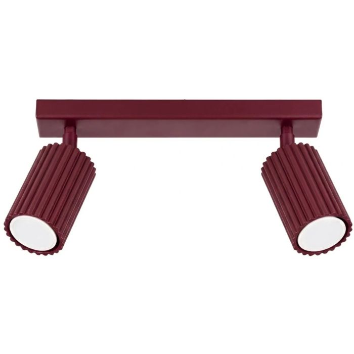 Soll SOL1922 Plafondspot Karbon bordeauxrood 30cm