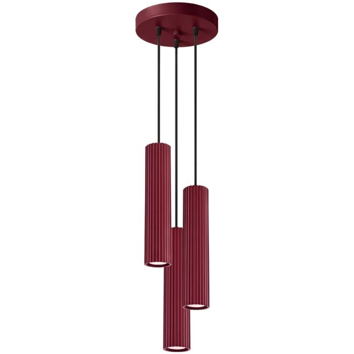 Soll SOL2303 Hanglamp Karbon bordeauxrood 20cm