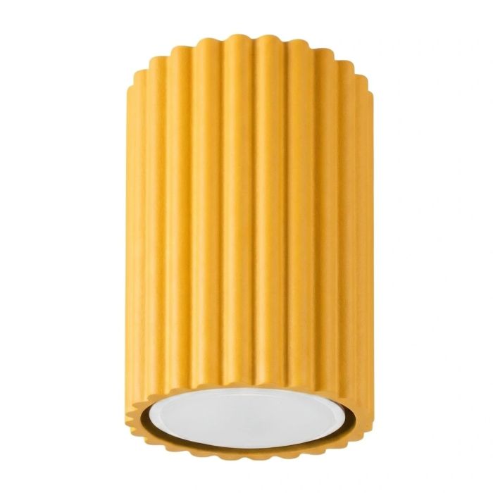 Soll SOL2329 Plafondlamp Karbon geel 7cm