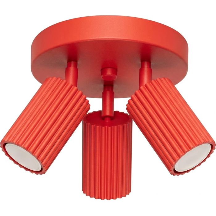 Soll SOL2367 Plafondspot Karbon rood 20cm