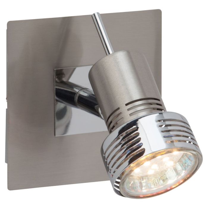 Brilliant G34710/77-BR Spot Kassandra staal 10cm