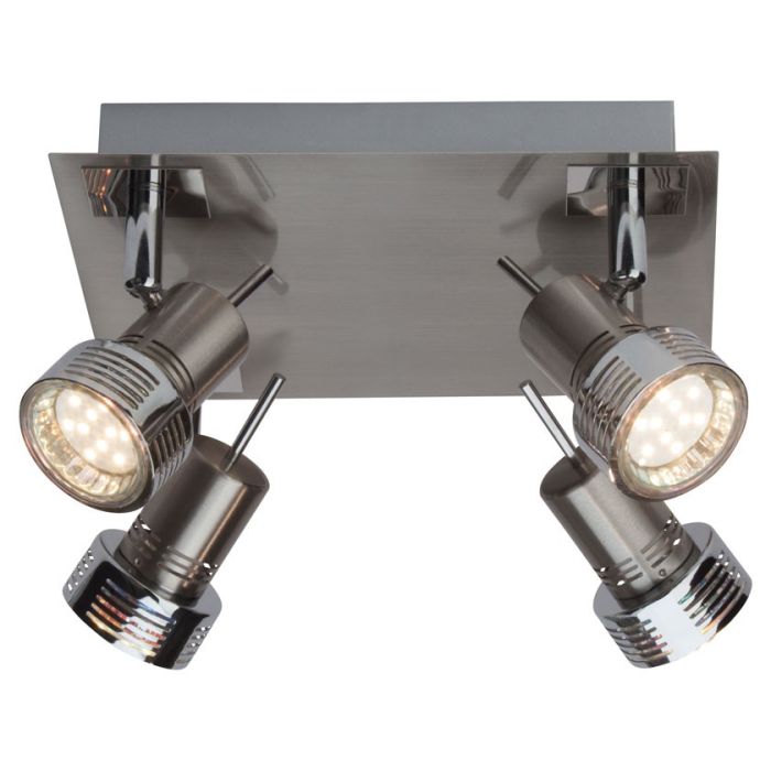 Brilliant G34735/77-BR Spot Kassandra staal 22cm