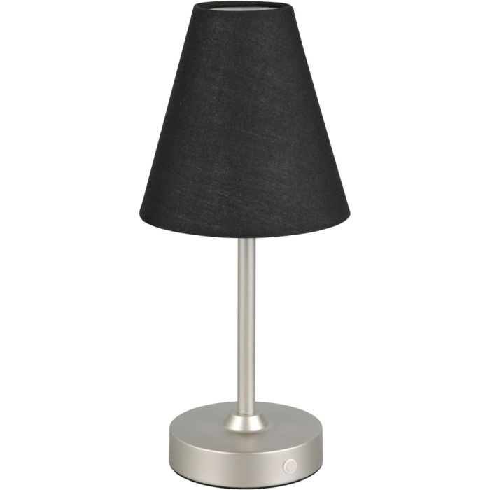 Trio  R53621102-TR Tafellamp Kenny zwart 29cm