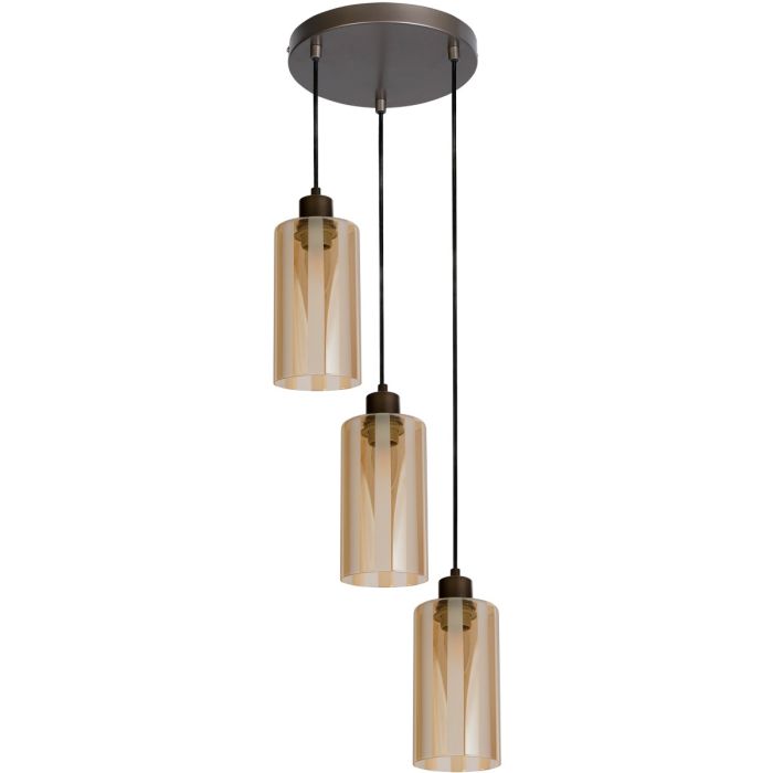 Searchlight SL-56131-3BZ Hanglamp Kent champagne 25cm