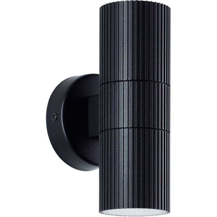 Brilliant 40921/06-BR Wandlamp Keola zwart 18cm