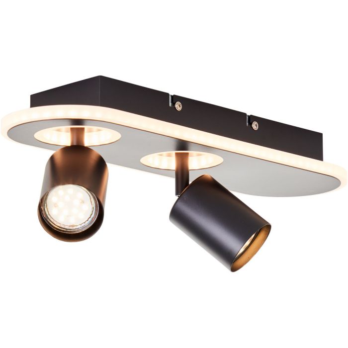 Brilliant G99557/06-BR Spot Kimon zwart 40cm