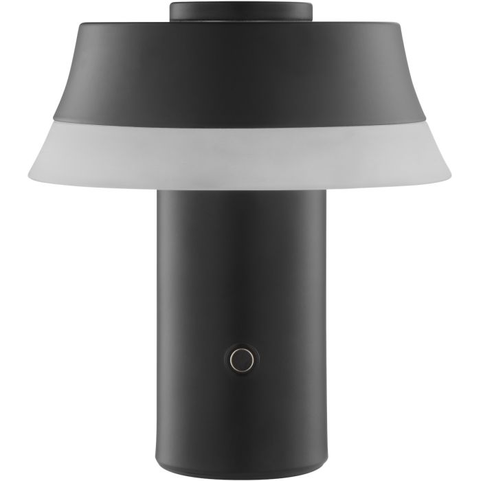 Brilliant G60265/76-BR Tafellamp Kinich zwart 17cm