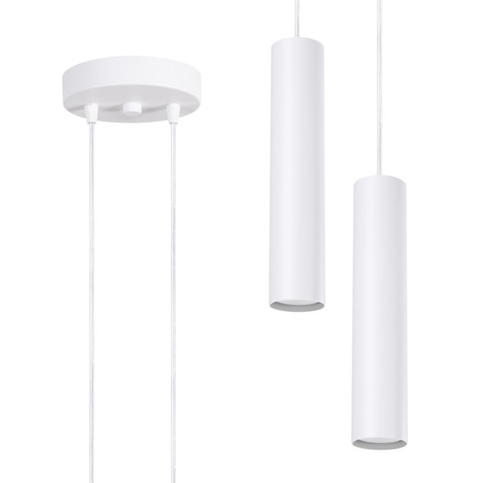 Soll SOL1868 Hanglamp Lagos wit 15cm