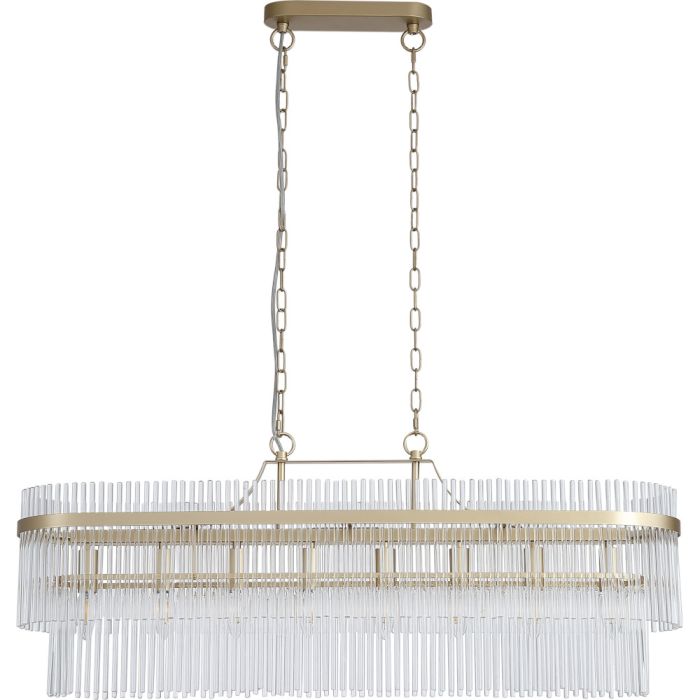 Searchlight SL-11400-8GO Hanglamp Lara goud 98cm