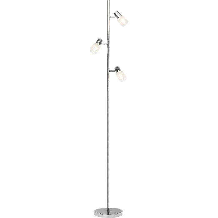 Brilliant G32459/77-BR Vloerlamp Lea chroom 160cm