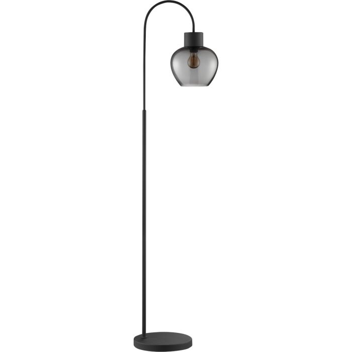 Brilliant 70190/93-BR Vloerlamp Ligari rookglas 164cm