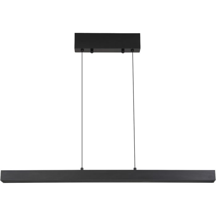 Searchlight SL-88520BK Hanglamp Linear zwart 150cm