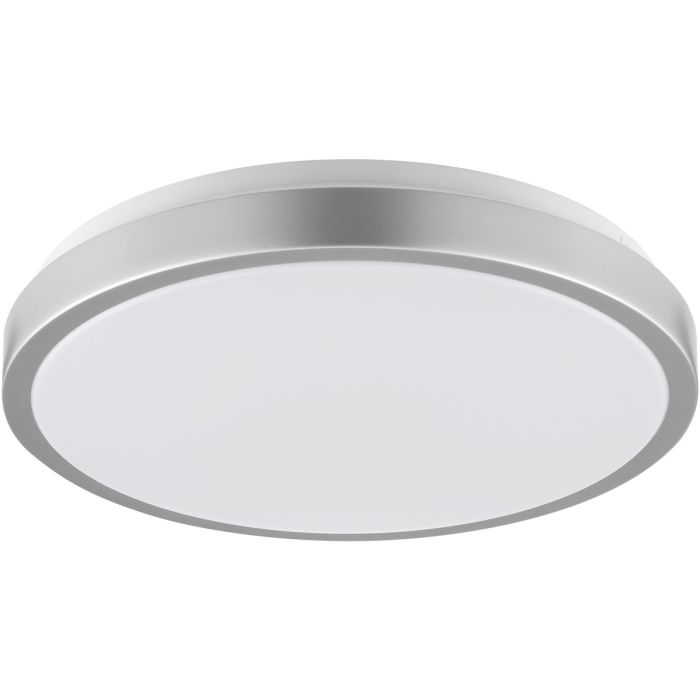 Brilliant G81110/21-BR Plafonniere Livius staal 33cm