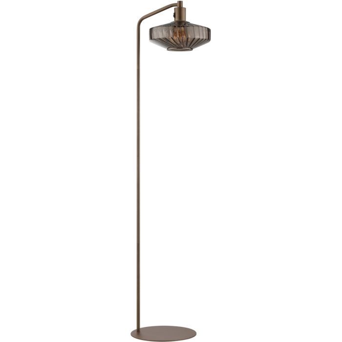 Brilliant 70300/20-BR Vloerlamp Lyn koffie 150cm