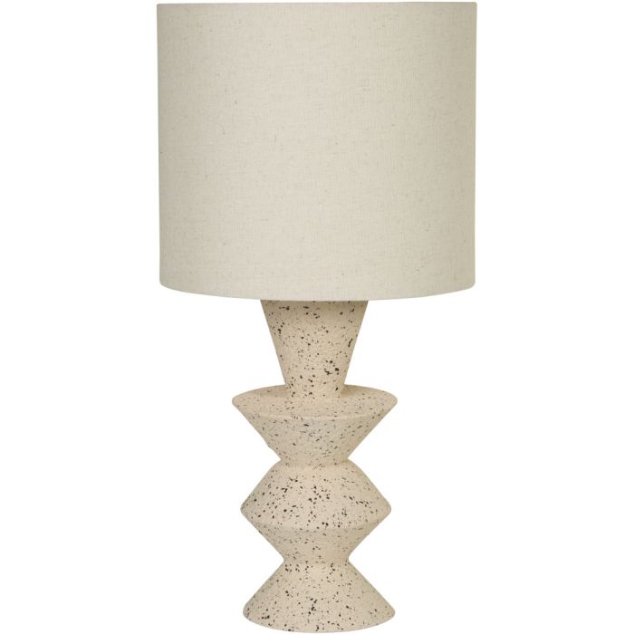 Searchlight SL-EU62021CR Tafellamp Malacca terrazzo 41cm