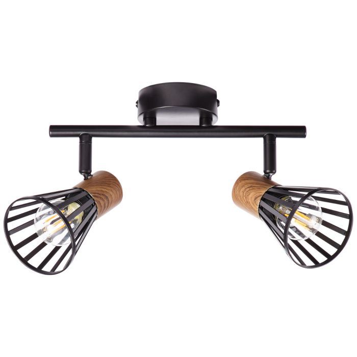 Brilliant 78113/76-BR Spot Manama zwart 39cm