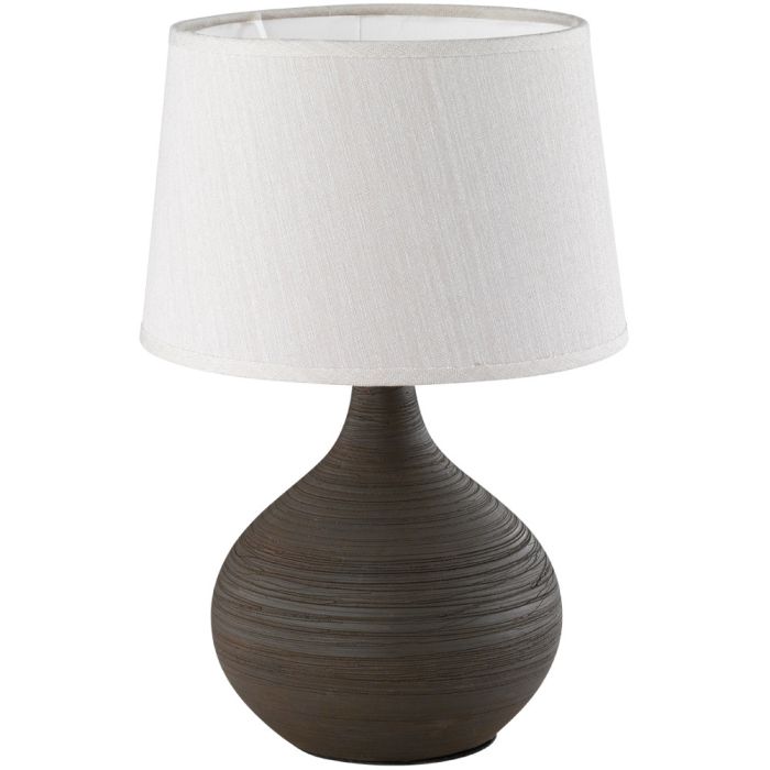 Trio  R50371026-TR Tafellamp Martin bruin 29cm