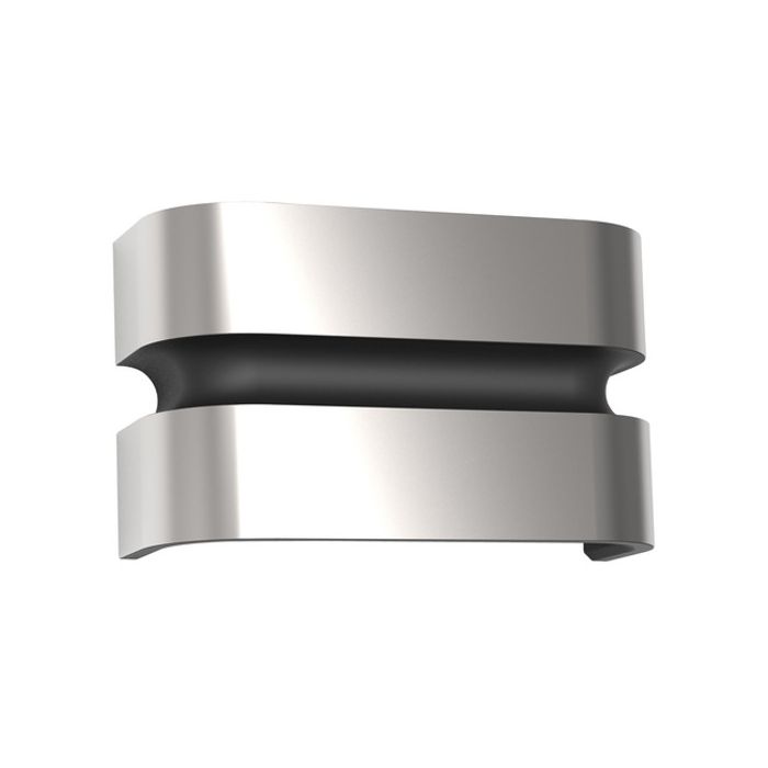 Lutec LT5198302001 Wandlamp Maya staal 18cm