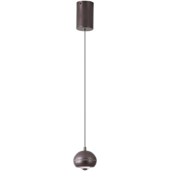 Searchlight SL-12013-1NI Hanglamp Meteor zwartnikkel 89cm