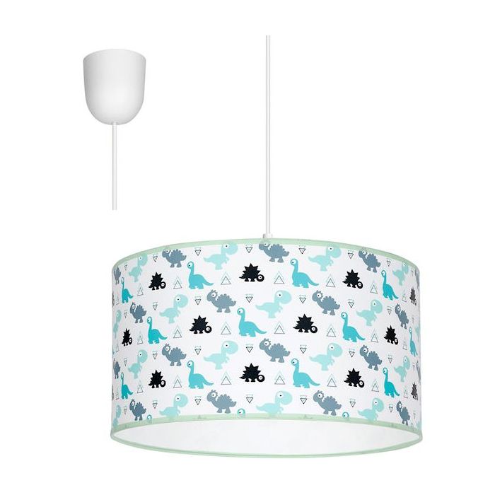 Mila MLP-4951 Hanglamp Dino blauw 30cm