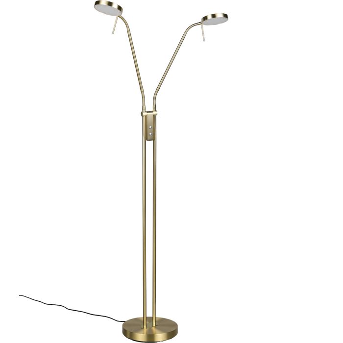 Trio  423310208-TR Leeslamp Monza messing 160cm