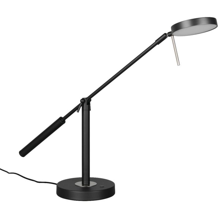 Trio  523310932-TR Bureaulamp Monza zwart 69cm